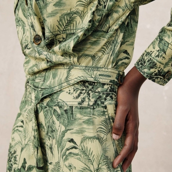 ZARA Linen Dress 14 - Picture 3 of 14